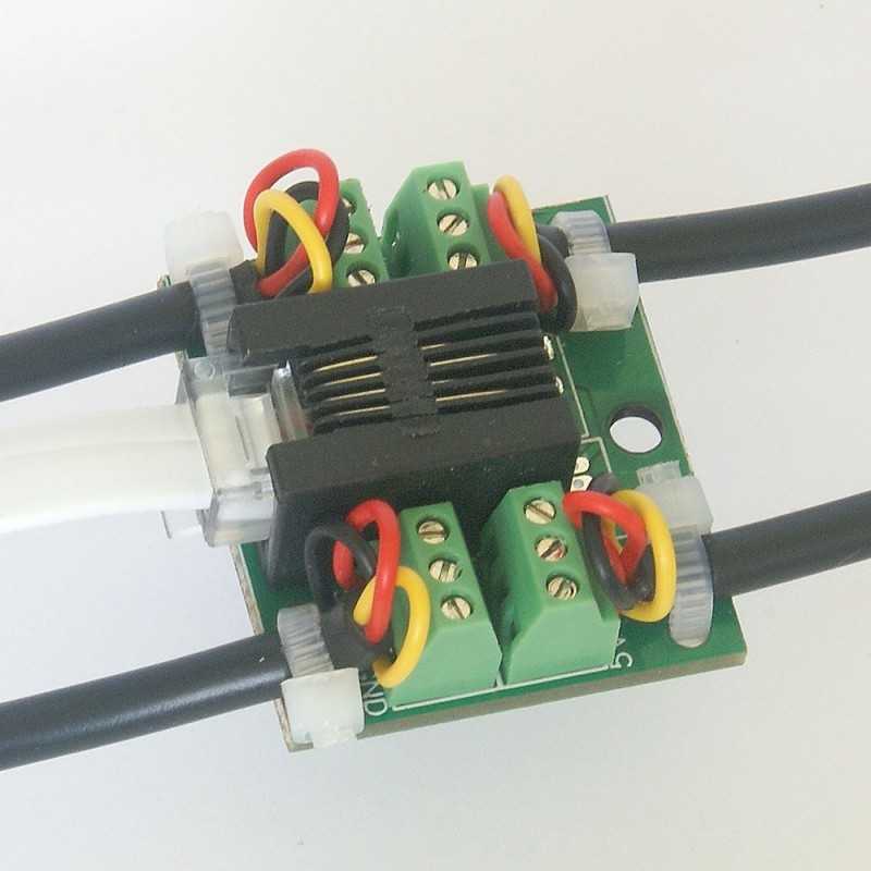 Tinycontrol spliter RJ12 | pro senzor DS18B20 | šroubový, pro ovladač LAN - Obrázek 4