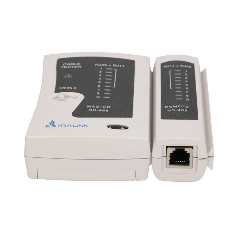 Тестер кабелей Extralink, RJ45 RJ11 - Изображение 4