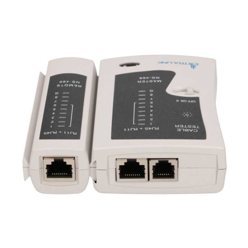 Extralink | Tester kabla | RJ45 RJ11 - Zdjęcie 5