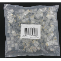 4WORLD RJ45 Stecker, UTP, Cat 5E, 100 St&uuml;ck