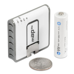 MikroTik mAP lite | Punto de acceso | RBmAPL-2nD, 2x2 MIMO, 2,4GHz, 1x RJ45 100Mb/s - Imagen 2