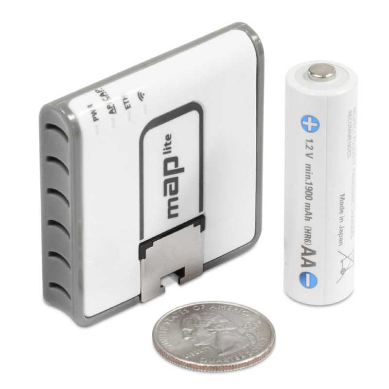 MikroTik mAP lite | Punto di accesso | RBmAPL-2nD, 2x2 MIMO, 2,4GHz, 1x RJ45 100Mb/s - Immagine 2