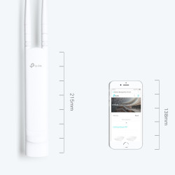 TP-Link EAP110-Outdoor | Punto de acceso | N300, MIMO, 1x RJ45 100Mb/s, Exterior - Imagen 4