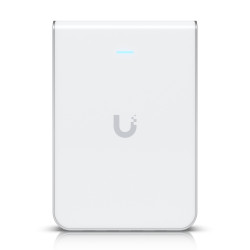 Ubiquiti U6-IW | Punto di accesso | UniFi6 In-Wall, WiFi 6 Dual Band, 1x GbE PoE In, 4x GbE PoE Out - Immagine 2