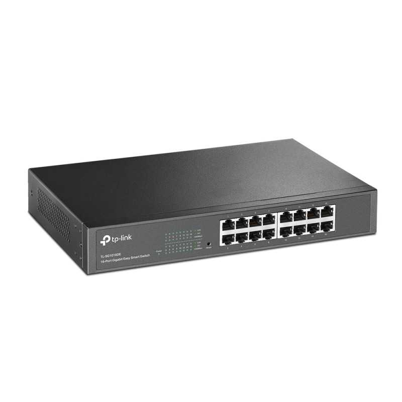 TP-Link TL-SG1016DE | Switch | 16x RJ45 1000Mb/s, Rack, no gestionado - Imagen 2