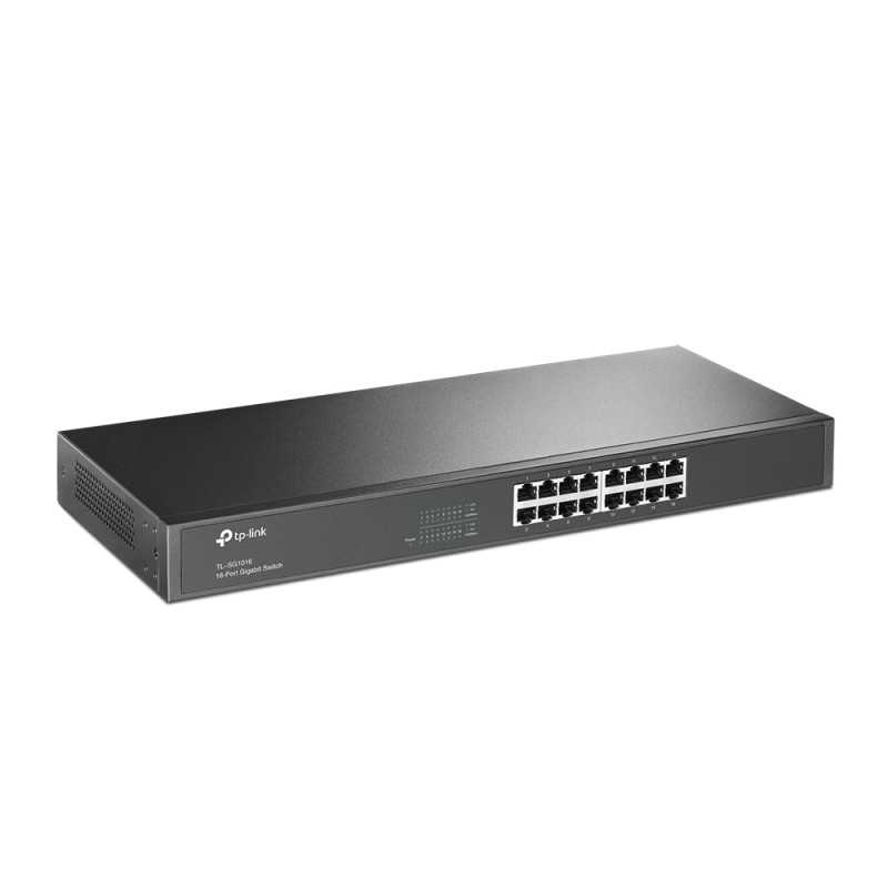 TP-Link TL-SG1016 | Přepínač | 16x RJ45 1000Mb/s, Rack, Neřízený - Obrázek 2