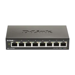 D-LINK DGS-1100-08V2/E 8-PORT GIGABIT SMART MANAGED SWITCH (FANLESS)