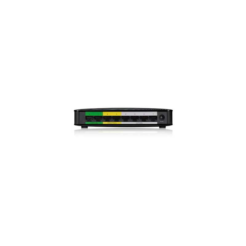 Zyxel GS-108S V2 | Switch | 8x RJ45 1000Mb/s, no gestionado - Imagen 2