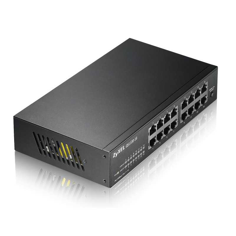 Zyxel GS1100-16 | Switch | 16x RJ45 1000Mb/s, unmanaged - Image 3