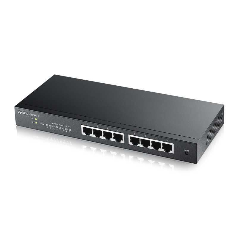 Zyxel GS1900-8 | Switch | 8x RJ45 1000Mb/s, verwaltet