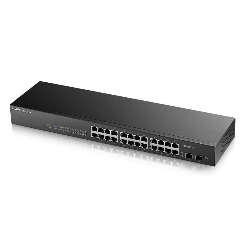 Zyxel GS1900-24 | Switch | 24x RJ45 1000Mb/s, 2x SFP, gestionado