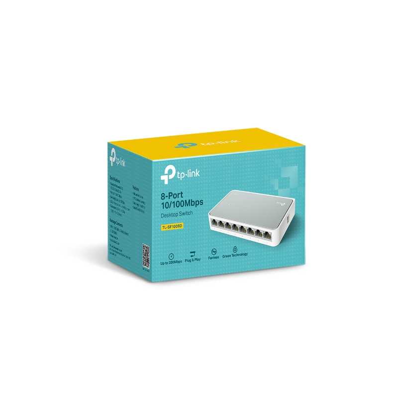 TP-Link TL-SF1008D | Přepínač | 8x RJ45 100Mb/s - Obrázek 3