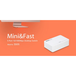 Totolink S505 | Switch | 5x RJ45 100Mb/s, kryt Desktop - Obrázek 5
