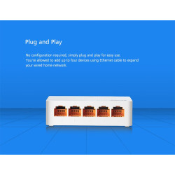 Totolink S505 | Switch | 5x RJ45 100Mb/s, Desktop - Image 8