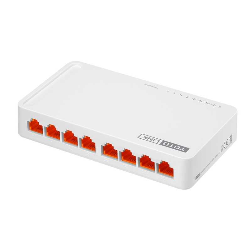 Totolink S808G | Switch | 8x RJ45 1000Mb/s Gigabit, Desktop - Imagen 2