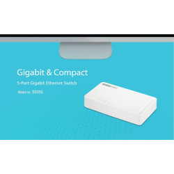 Totolink S505G | Switch | 5x RJ45 1000Mb/s Gigabit, Desktop - Imagem 5