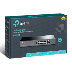 TP-Link TL-SG1016D | Schalter | 16x RJ45 1000Mb/s, Rack, unverwaltet - Bild 4