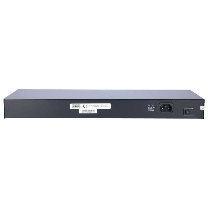 Totolink SW16 | Switch | 16x RJ45 100Mb/s, Rackmount, No gestionado - Imagen 3
