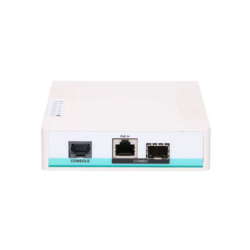 MikroTik CRS106-1C-5S | Switch | 1x RJ45 1000Mb/s, 6x SFP - Imagen 2