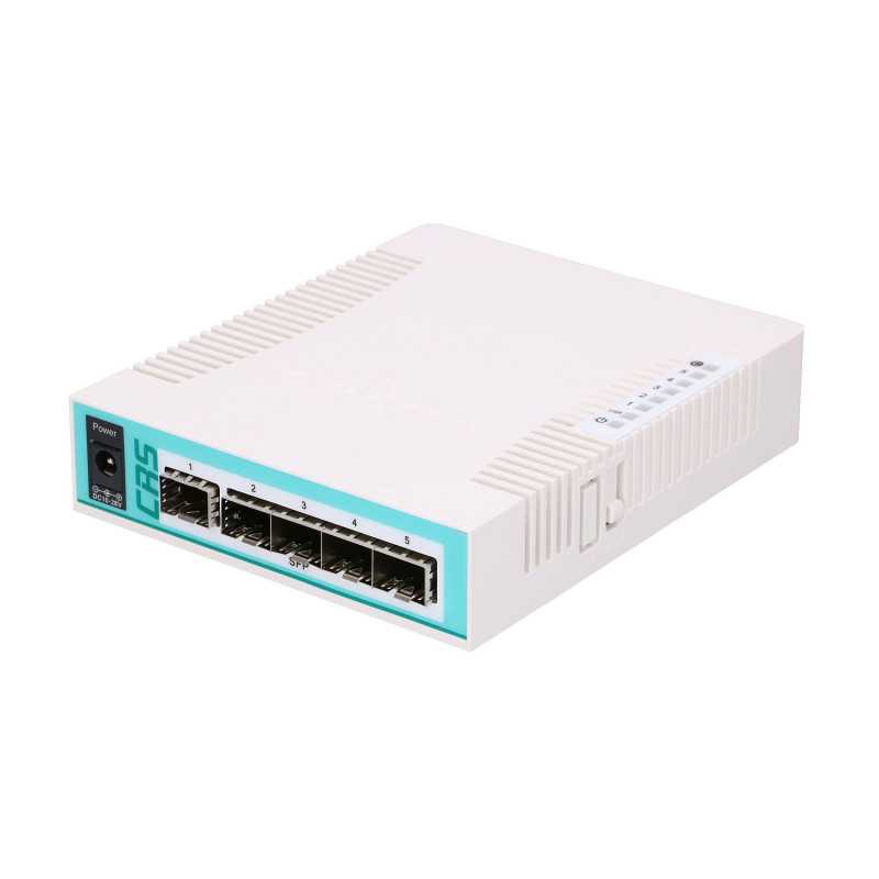 MikroTik CRS106-1C-5S | Switch | 1x RJ45 1000Mb/s, 6x SFP - Imagen 4