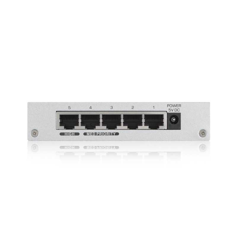 Zyxel GS-105B V3 | Switch | 5x RJ45 1000Mb / s, caixa de metal, nao gerenciado - Imagem 3