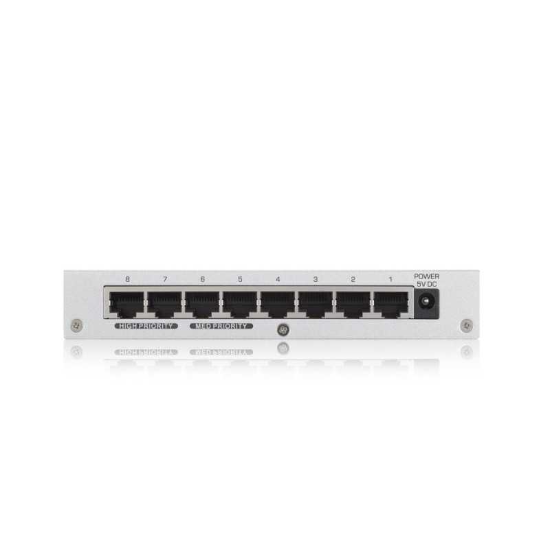 Zyxel GS-108B V3 | Switch | 8x RJ45 1000Mb/s, metal enclosure, unmanaged - Image 4