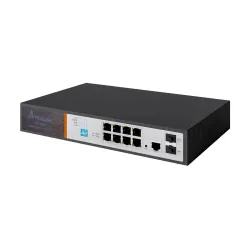 Extralink VICTOR | PoE Switch | 8x Gigabit PoE/PoE+, 2x SFP, 1x Puerto de consol, 150W, Gestionable - Imagen 4