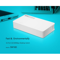 Totolink SW16D | Schalter | 16x RJ45 100Mb/s, Desktop, nicht verwaltet - Bild 5