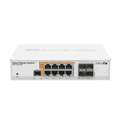 MikroTik CRS112-8P-4S-IN | Schalter | 8x RJ45 1000Mb/s,...