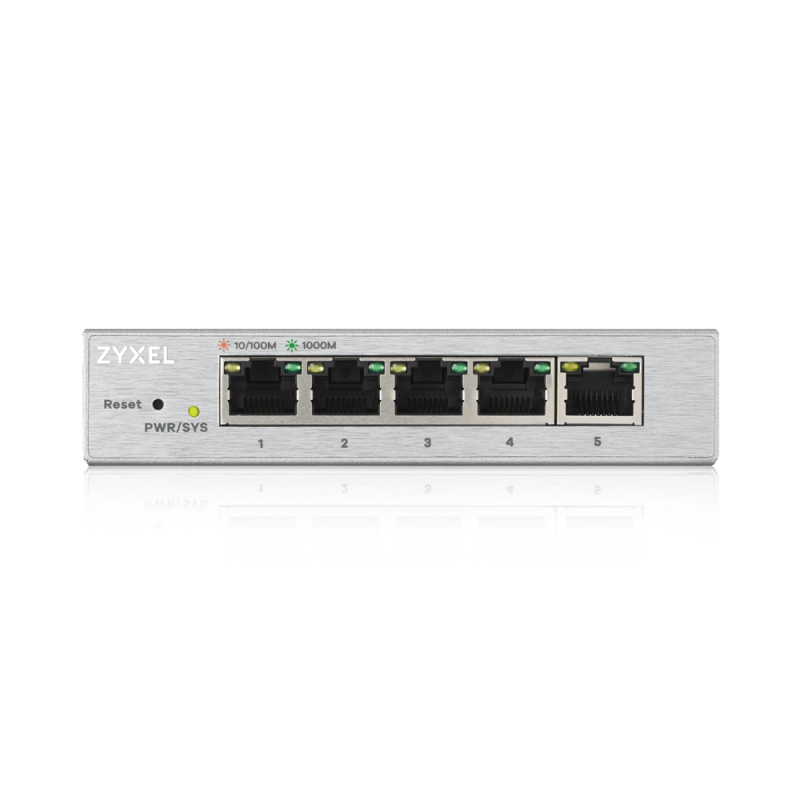 Zyxel GS1200-5 | Switch | 5x RJ45 1000Mb/s, zarządzalny - Zdjęcie 3