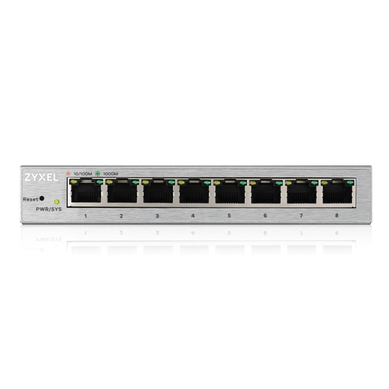 Zyxel GS1200-8 Anahtar, 8x RJ45 1000Mb/s, Yönetilebilir - Görsel 3