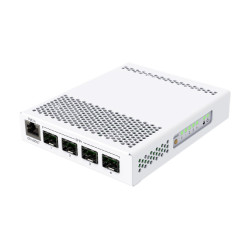 Коммутатор MikroTik CRS305-1G-4S+IN, 1x RJ45 1000Mb/s, 4x...