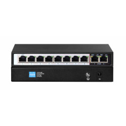 Extralink PERSES | Switch PoE | 8x Gigabit PoE/PoE+, 2x RJ45 Uplink Gigabit, 96W - Obrázek 4