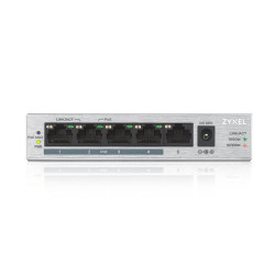 Коммутатор Zyxel GS1005-HP, 5x RJ45 1000Mb/s, 4x PoE, 60 Вт, Неуправляемый - Изображение 2