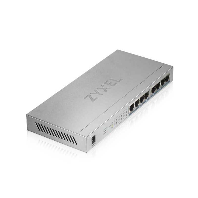 Zyxel GS1008-HP | Switch | 8x RJ45 1000Mb/s, 8x PoE, 60 W, nao gerenciado - Imagem 4