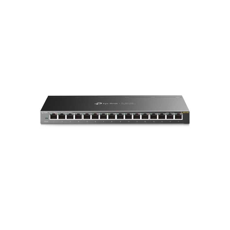 TP-Link TL-SG116E | Switch | 16x RJ45 1000Mb/s, No gestionado - Imagen 2