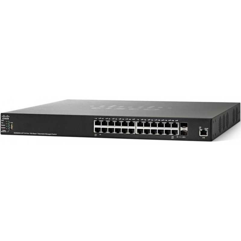 Cisco SG350XG-24T | Switch | 22x 10Gigabit Ethernet, 2x 10G Combo(RJ45/SFP+), Empilhado - Imagem 2