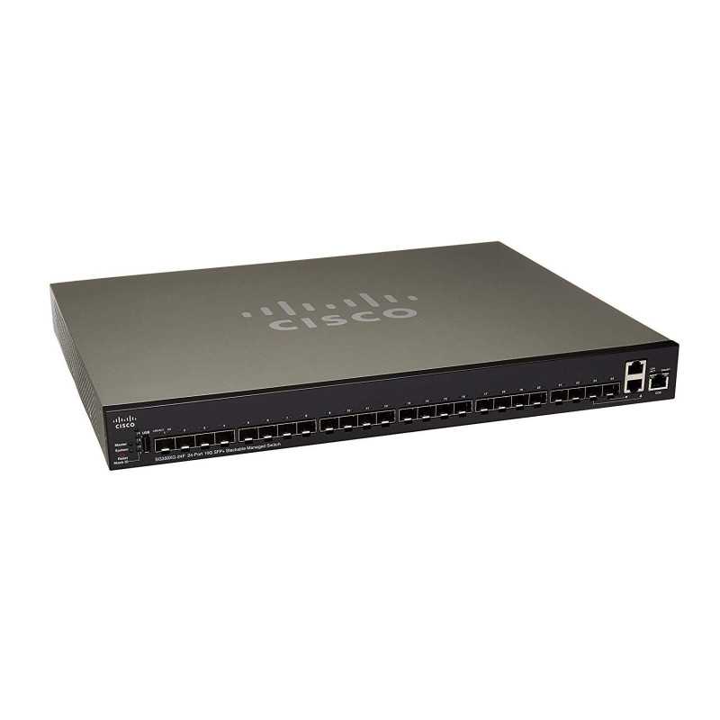 Cisco SG350XG-24F | Switch | 22x SFP+, 2x 10G Combo(RJ45/SFP+), Stakowalny - Zdjęcie 3