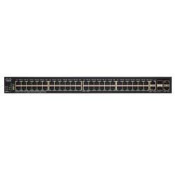 Cisco SG350X-48 | Switch | 48x Gigabit RJ45, 2x 10G Combo(RJ45/SFP+), 2x SFP+, Stakowalny - Zdjęcie 2