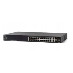 Cisco SG350X-24 | Switch | 24x Gigabit RJ45, 2x 10G...