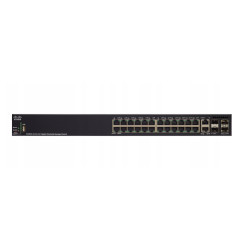Cisco SG350X-24 | 24x Gigabit RJ45 Switch, 2x 10G Combo(RJ45/SFP+), 2x SFP+, Apilable - Imagen 2