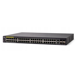 Cisco SG350-52P | PoE Switch | 48x 1000Mb/s PoE, 375W, 2x...