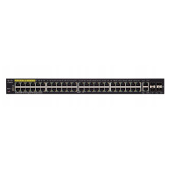 Cisco SG350-52MP | PoE Switch | 48x 1000Mb/s Max PoE, 740W, 2x Combo(RJ45/SFP) + 2x SFP, Gerenciado - Imagem 3
