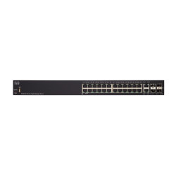 Cisco SG350-28 | Switch | 24x 1000Mb/s, 2x Combo(RJ45/SFP) + 2x SFP, Řízený - Obrázek 2