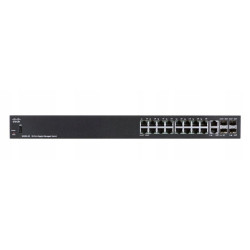 Коммутатор Cisco SG350-20, 16x 1000Mb/s, 2x Combo...