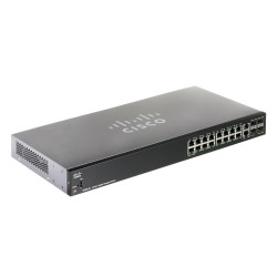 Cisco SG350-20 | Switch | 16x 1000Mb/s, 2x Combo(RJ45/SFP) + 2x SFP, Administrado - Imagen 2