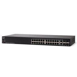 Cisco SF350-24 | Switch | 24x 100Mb/s, 2x 1Gb/s...