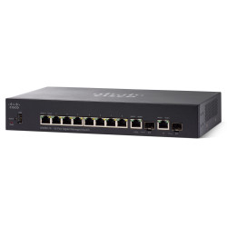 Cisco SG350-10 | Switch | 8x 1000Mb/s, 2x...