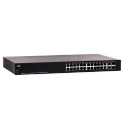 Cisco SG250X-24P | Switch PoE | 24x 1000Mb/s PoE/PoE+,...
