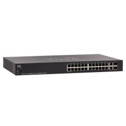Cisco SG250X-24 | Switch | 24x 1000Mb/s, 2x 10Gb/s, 2x...